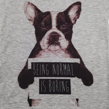 Load image into Gallery viewer, Being Normal is boring Dog Mom T-shirt