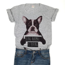 Load image into Gallery viewer, Boston Terrier cool comfortable Dog Mom T-shirt