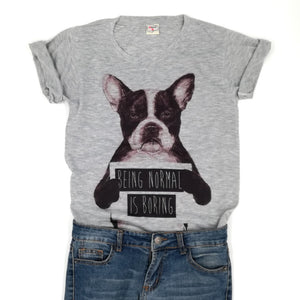 Boston Terrier cool comfortable Dog Mom T-shirt