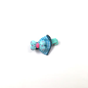 Blue boy dog hair accessories with clip