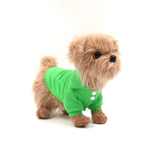 Load image into Gallery viewer, Dog Clothing Preppy Green Golf Shirt