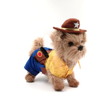 Load image into Gallery viewer, Cute dog cowboy outfit