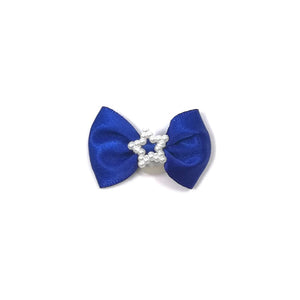 Royal Blue Classic Dog Hair Bow