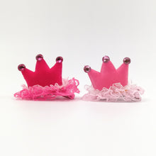 Load image into Gallery viewer, Pink Crown Dog Hair Accessory