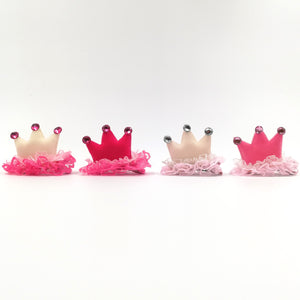 Dog Crown hair clip in various colours