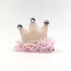 Pampered Pooch dog crown hair clip accessory