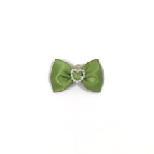 Load image into Gallery viewer, Olive Green Classic Dog Hair Bow