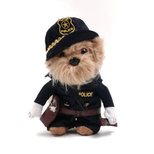 Load image into Gallery viewer, Dog Police outfit pet costume with matching hat