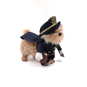 Funny dog police halloween costume