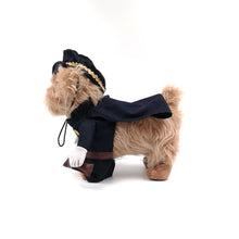 Load image into Gallery viewer, Halloween Dog Police outfit with hat 