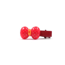 Load image into Gallery viewer, Red Dog Bow Hair Accessory