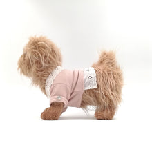 Load image into Gallery viewer, Dog clothing with lace detail